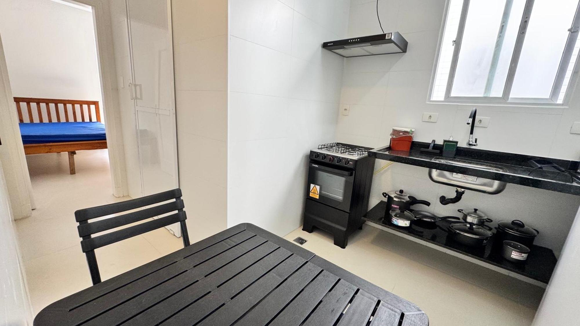 Studio 909 Pitangueiras - Edificio Bandeirantes - Com Estacionamento Incluido Guarujá Dış mekan fotoğraf